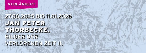 Grafik zur Ausstellung »Jan Peter Thorbecke.«