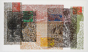 Matthias Mansen (*1958) -  Triest oder die Götter, 2021, Farbholzschnitt auf Papier, 153 x 260 cm, Auflage 3,  Ex. 1/3, Abb.: Courtesy Matthias Mansen, © VG Bild-Kunst, Bonn 2024